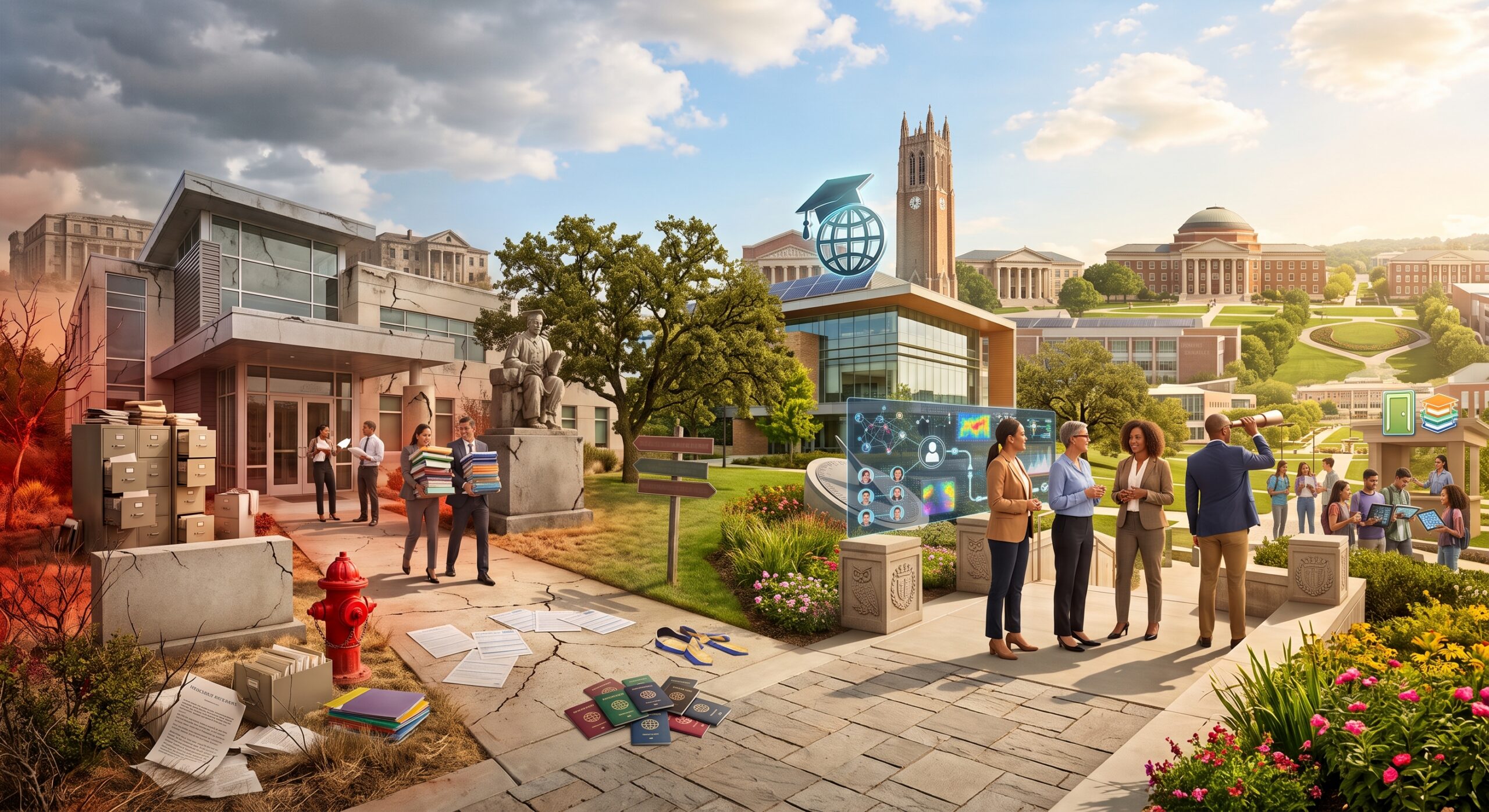 Leadership development and enrollment management in higher education